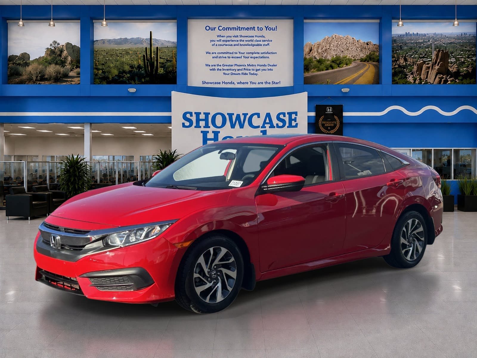 Certified 2018 Honda Civic EX Sedan