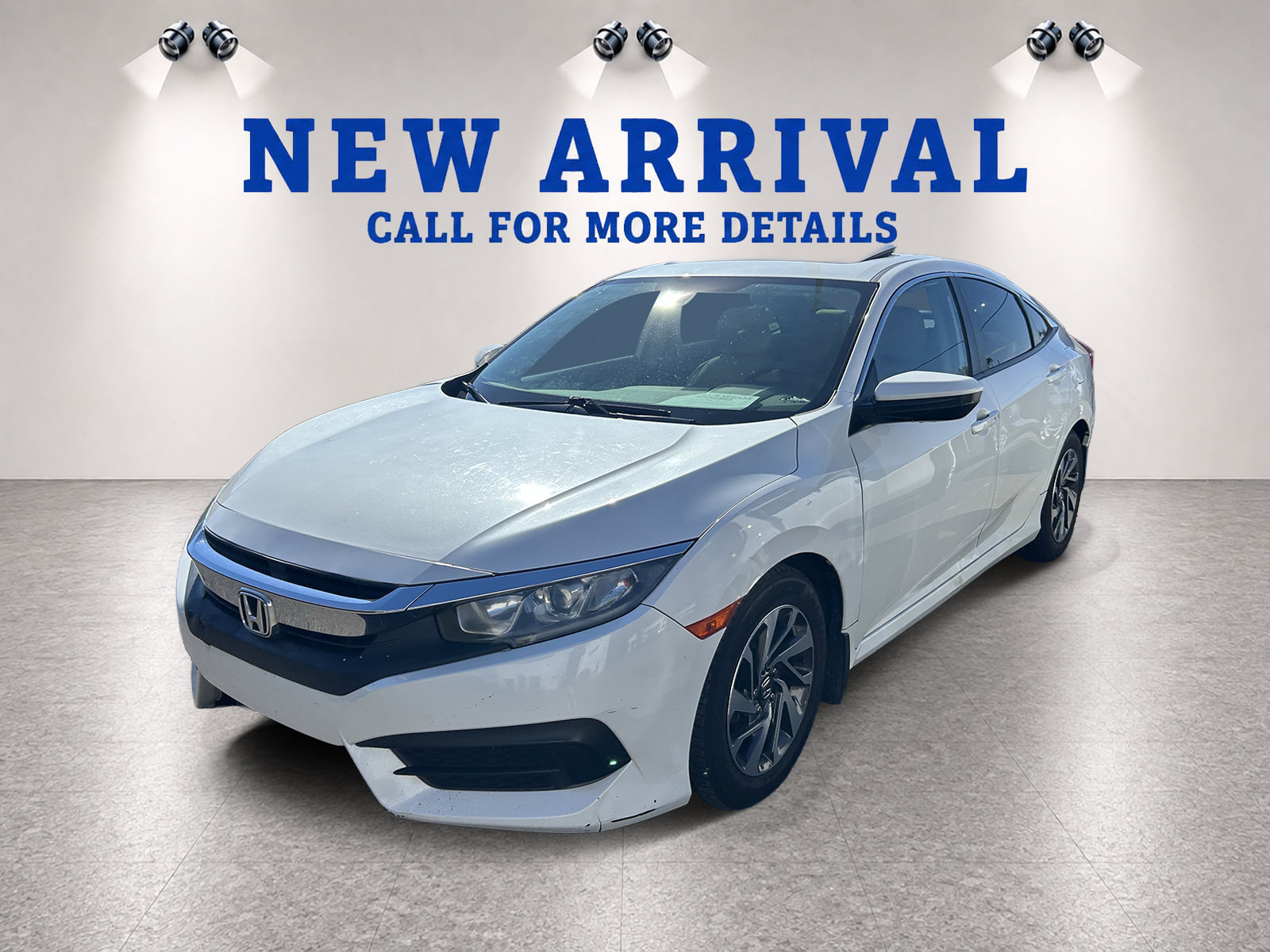 Certified 2018 Honda Civic EX Sedan