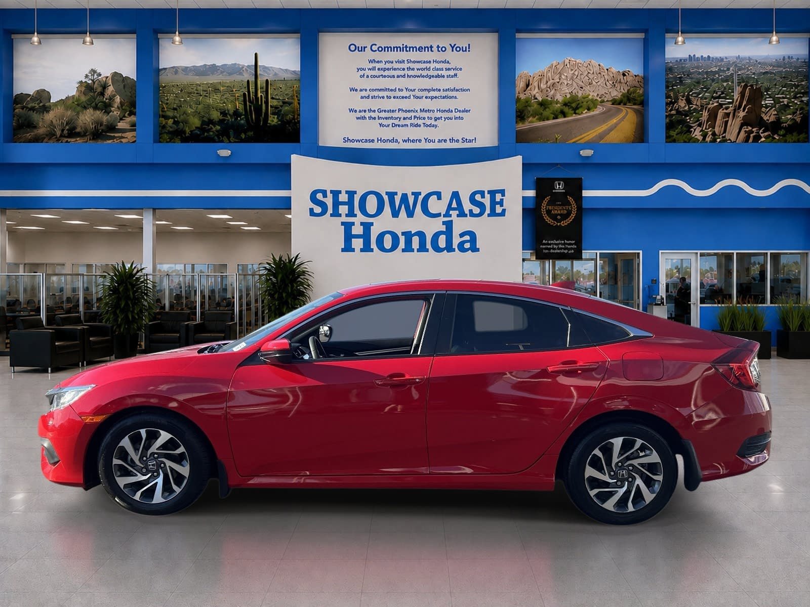Certified 2018 Honda Civic EX Sedan