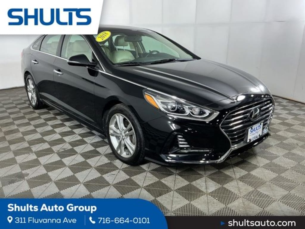 Certified 2018 Hyundai Sonata Limited w/SULEV Sedan