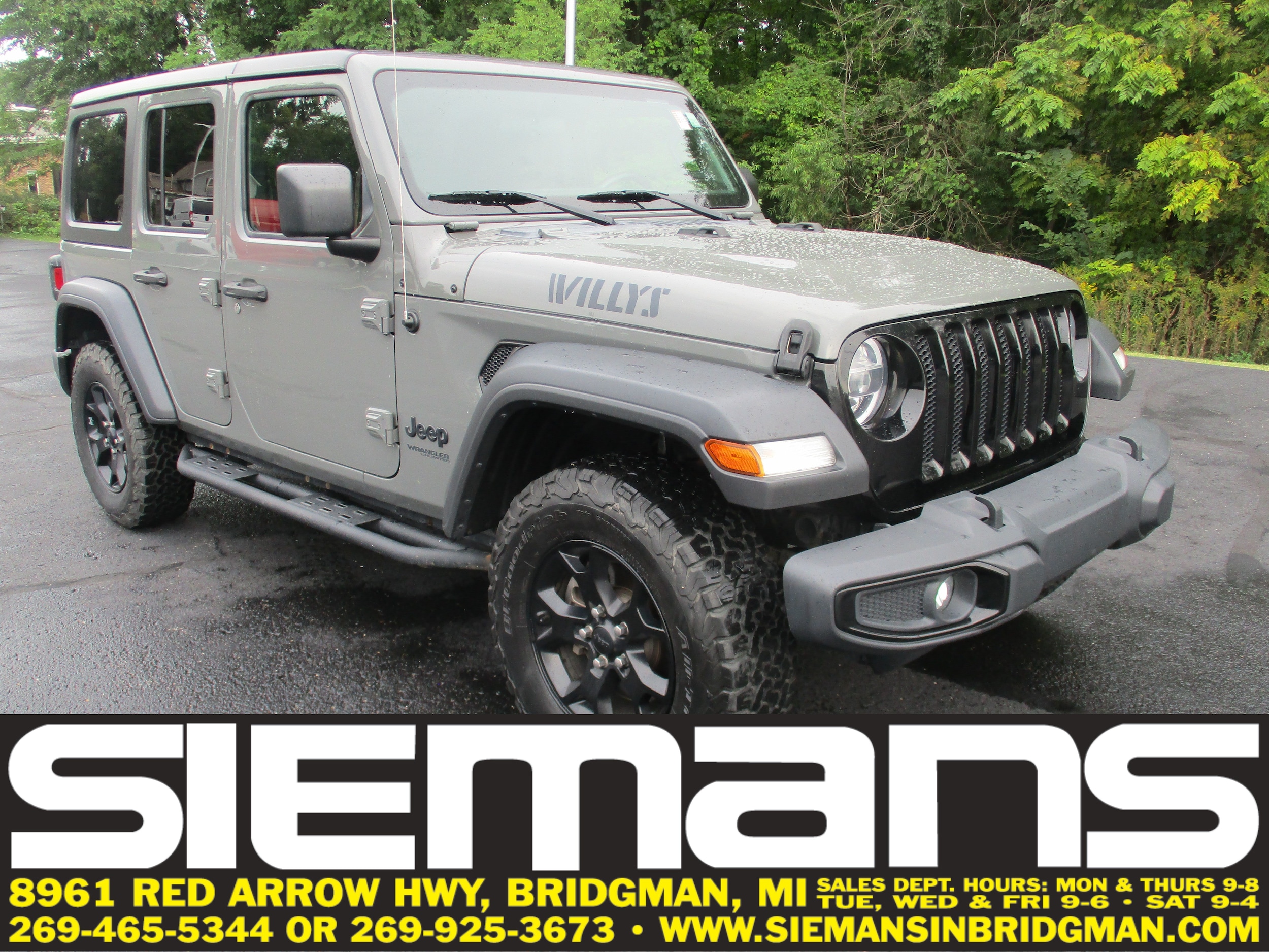 2021 Jeep Wrangler Unlimited Willys
