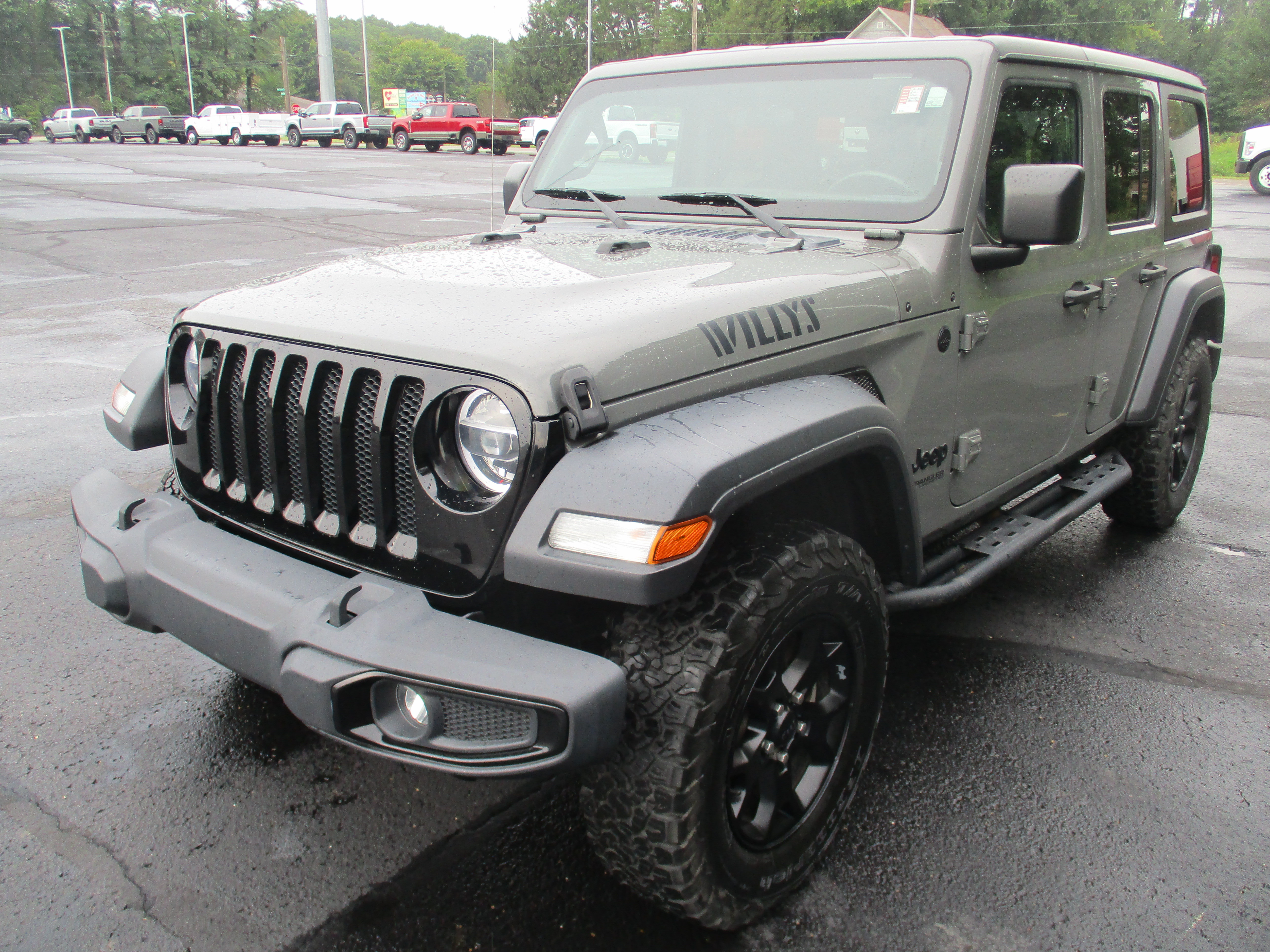 Used 2021 Jeep Wrangler Unlimited Willys SUV