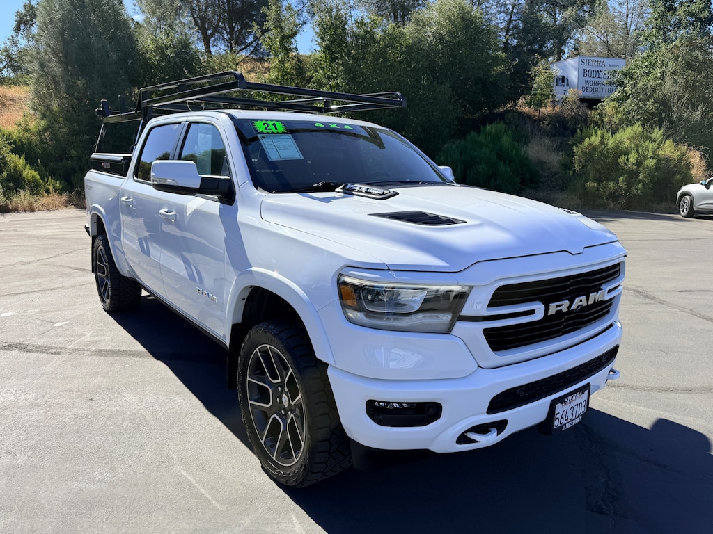 Used 2021 Ram 1500 Laramie Crew Cab 4x4 57 Box Truck Crew Cab