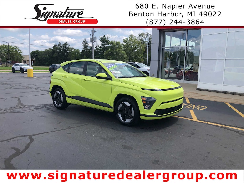 Certified 2024 Hyundai Kona Electric SE FWD