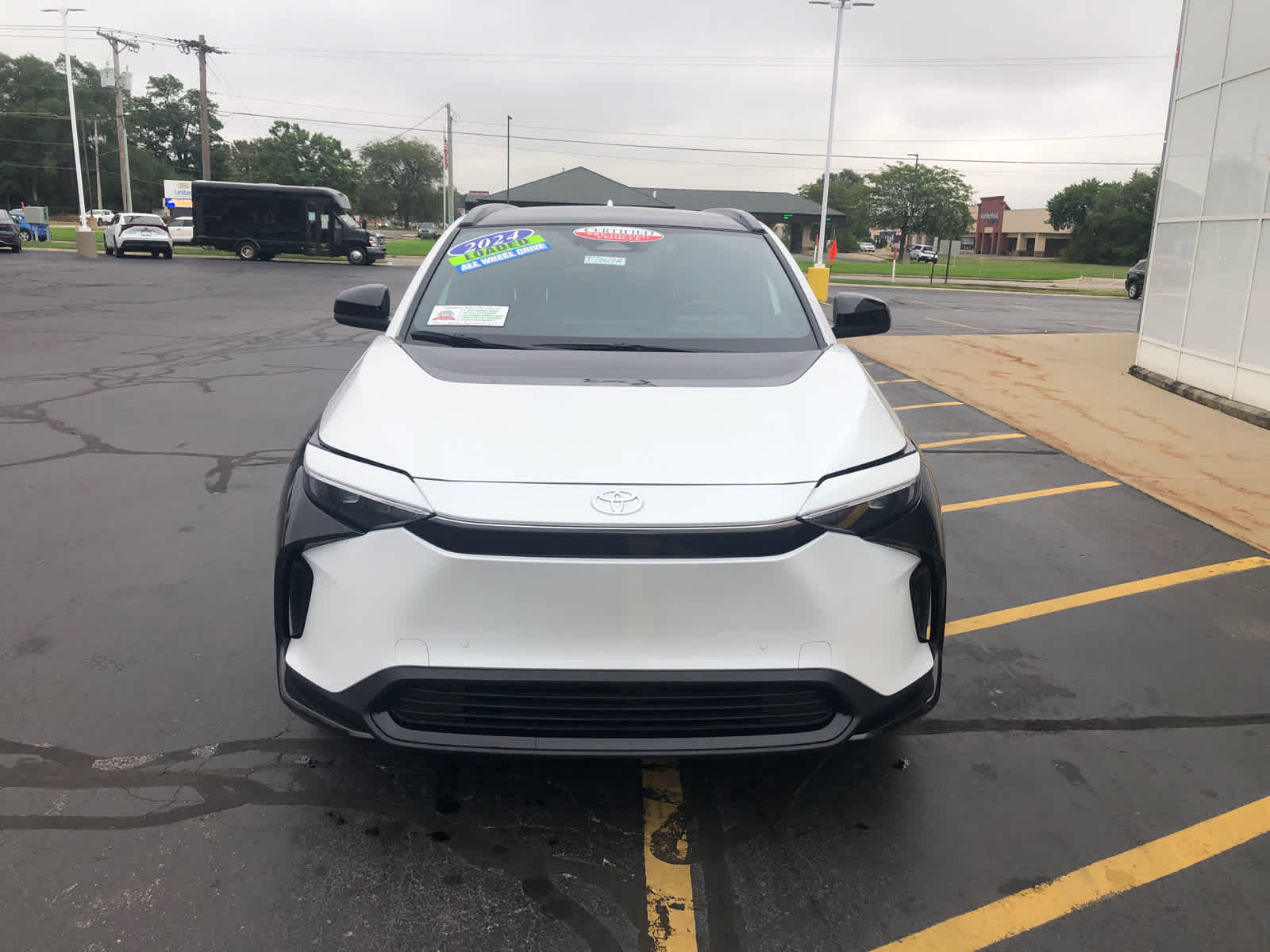 Certified 2024 Toyota bZ4X XLE with VIN JTMABACA7RA074774 for sale in Benton Harbor, MI