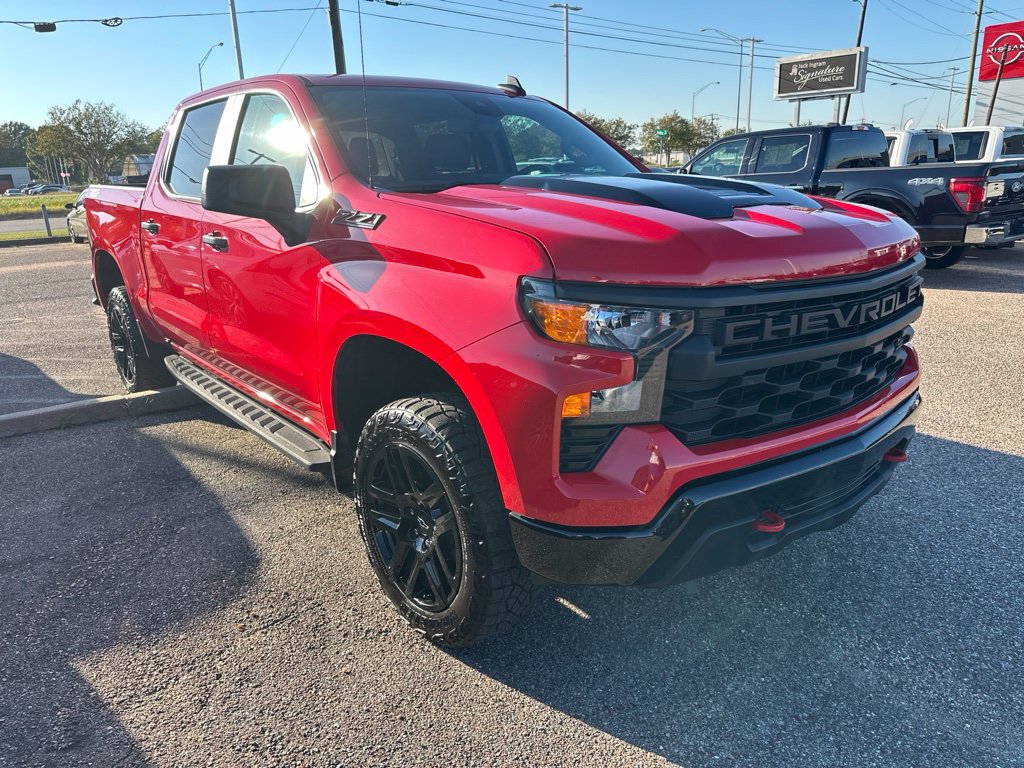 Used 2024 Chevrolet Silverado 1500 Custom Trail Boss Truck Crew Cab