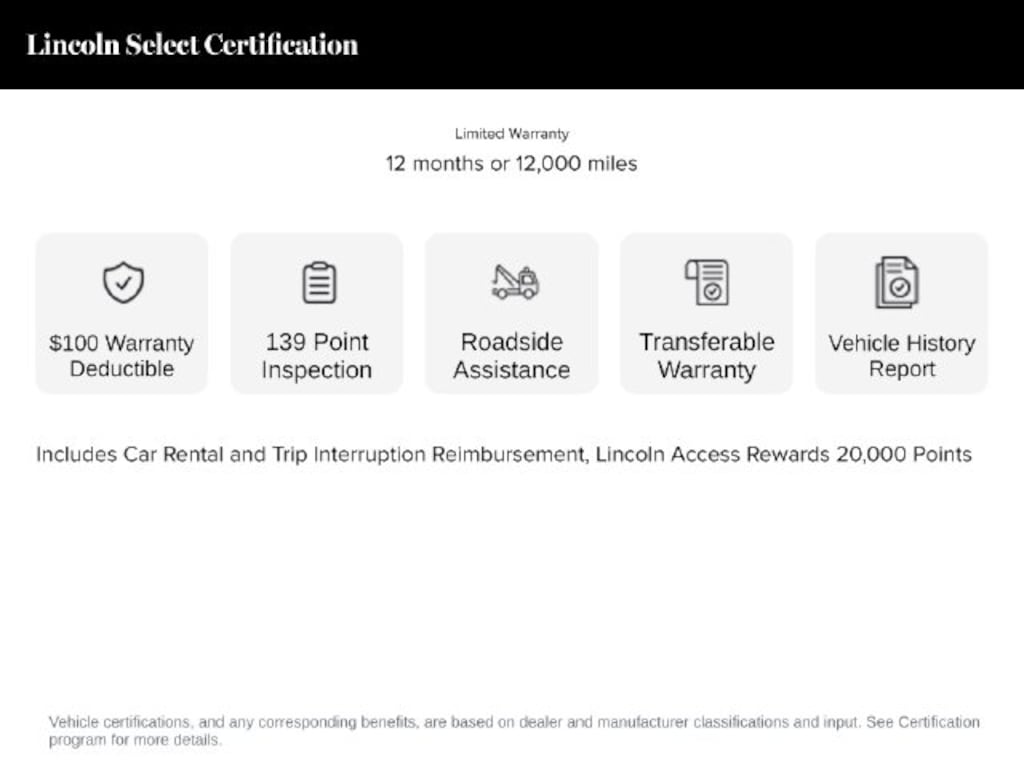 Certified 2025 Lincoln Aviator Premiere SUV