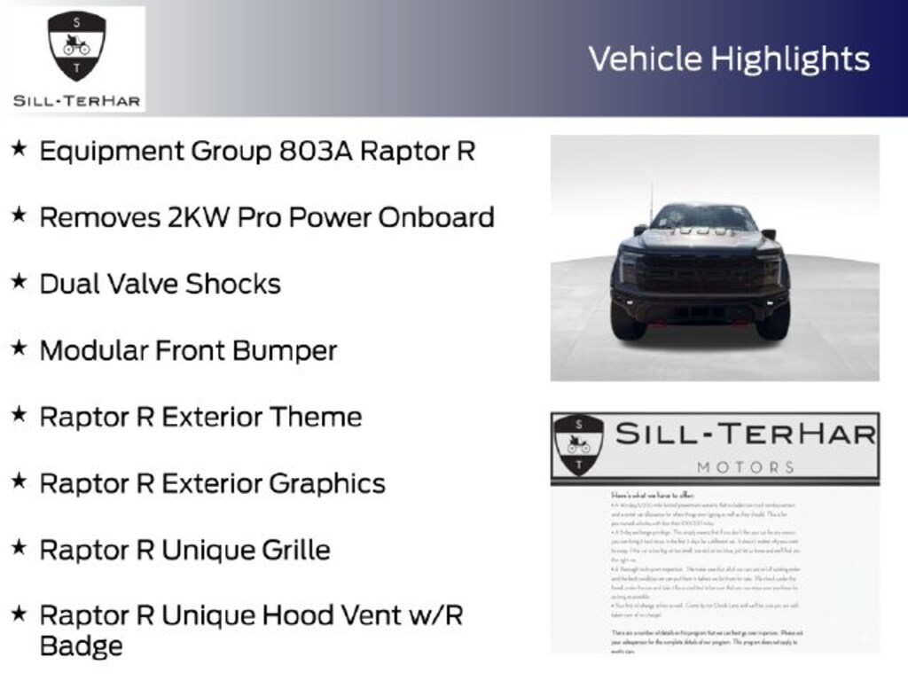 Certified 2024 Ford F-150 Raptor Truck