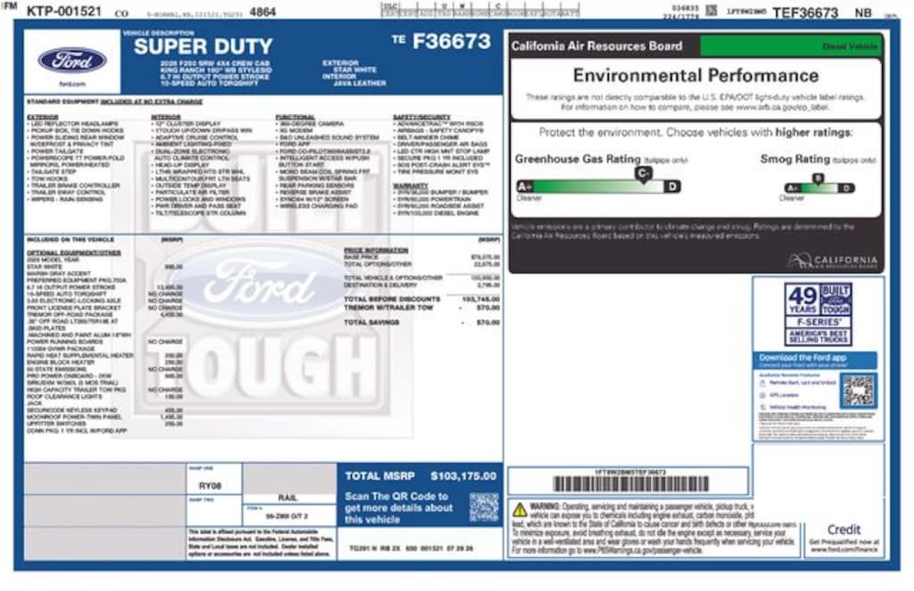 New 2026 Ford F-250SD King Ranch Truck