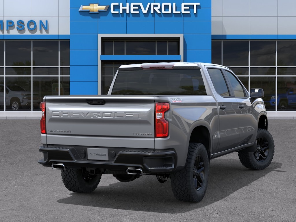 New 2026 Chevrolet Silverado 1500 Custom Trail Boss Truck