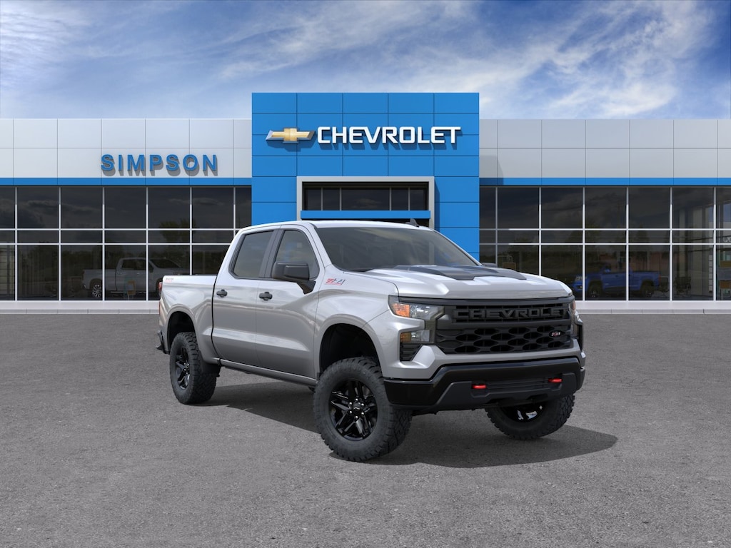 New 2026 Chevrolet Silverado 1500 Custom Trail Boss Truck