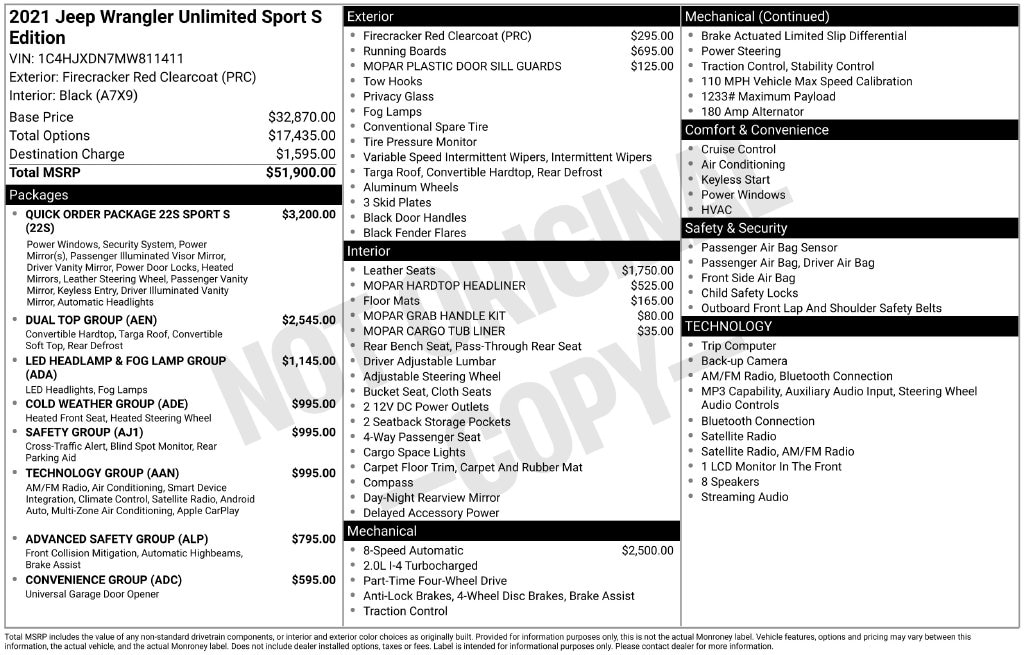 2021 Jeep Wrangler Unlimited