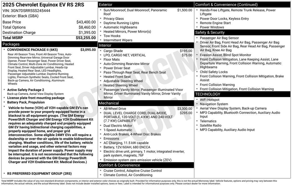 2025 Chevrolet Equinox EV
