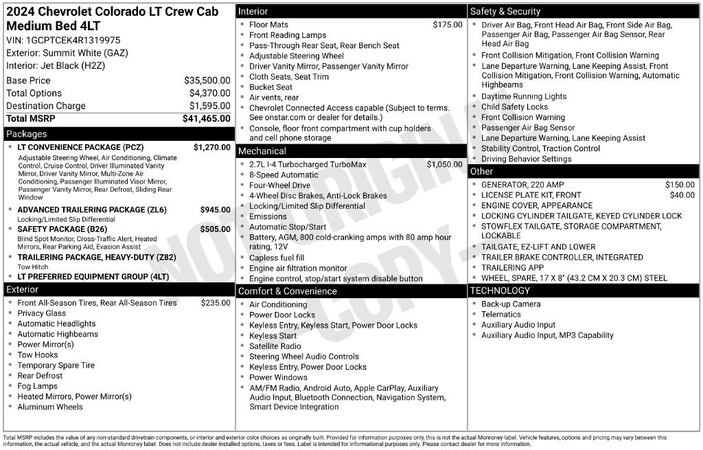 2024 Chevrolet Colorado LT - Photo 6