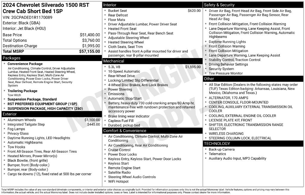 2024 Chevrolet Silverado 1500 RST - Photo 6