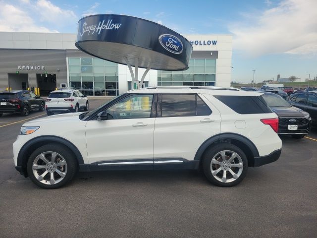 Used 2020 Ford Explorer Platinum with VIN 1FM5K8HC7LGC57452 for sale in Viroqua, WI