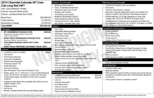  Chevrolet Colorado