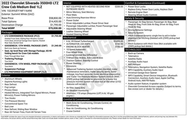 2022 Chevrolet Silverado 3500HD LTZ - Photo 32