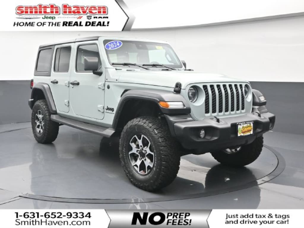 Certified 2024 Jeep Wrangler Sport S SUV