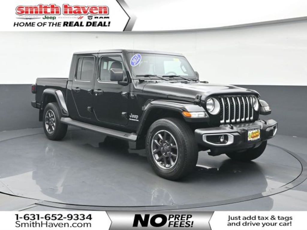 Certified 2022 Jeep Gladiator Overland Truck