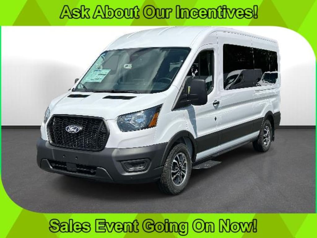 New 2026 Ford Transit-350 Passenger Wagon Medium Roof Van
