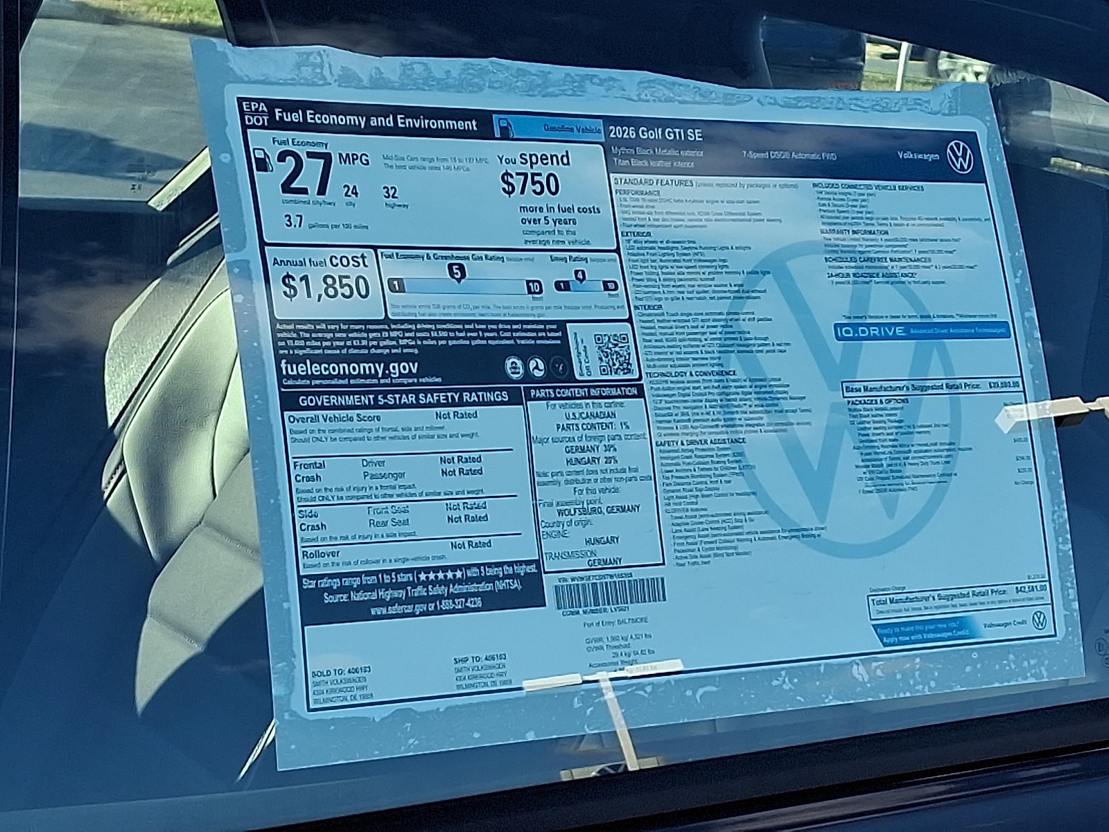 2026 Volkswagen Golf GTI SE - Photo 19