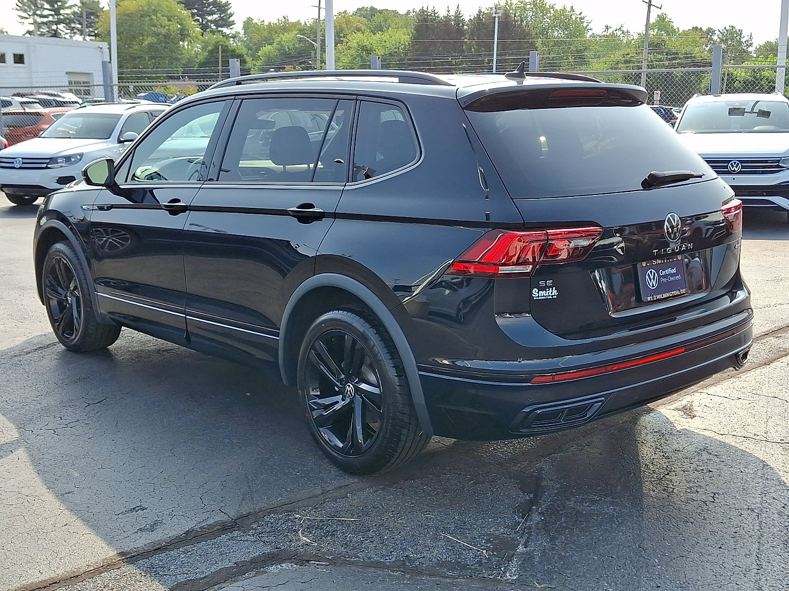 Certified 2024 Volkswagen Tiguan 2.0T SE R-Line Black SUV