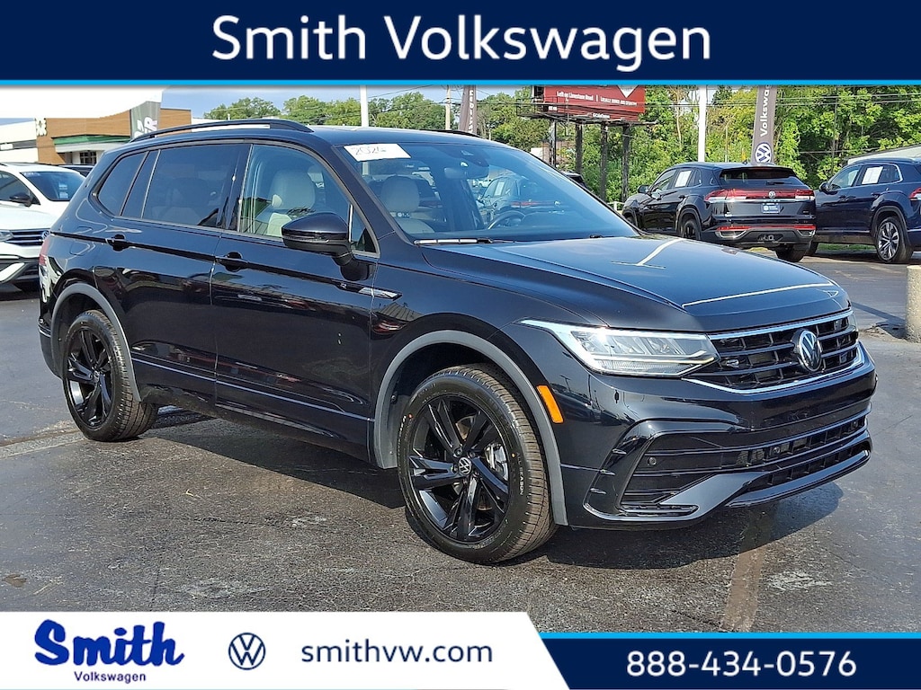 Certified 2024 Volkswagen Tiguan 2.0T SE R-Line Black SUV