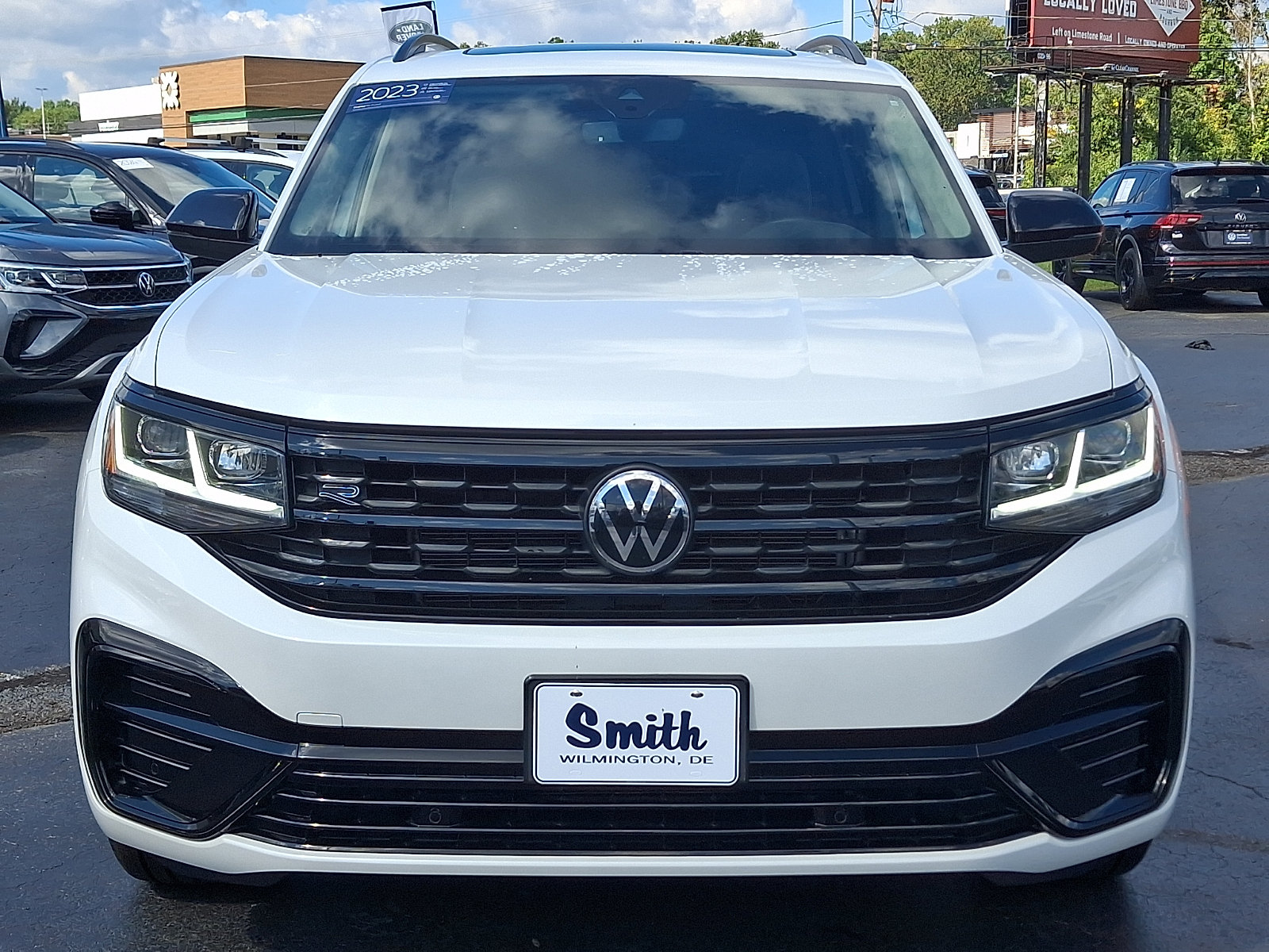 Certified 2023 Volkswagen Atlas 3.6L V6 SEL R-Line Black SUV