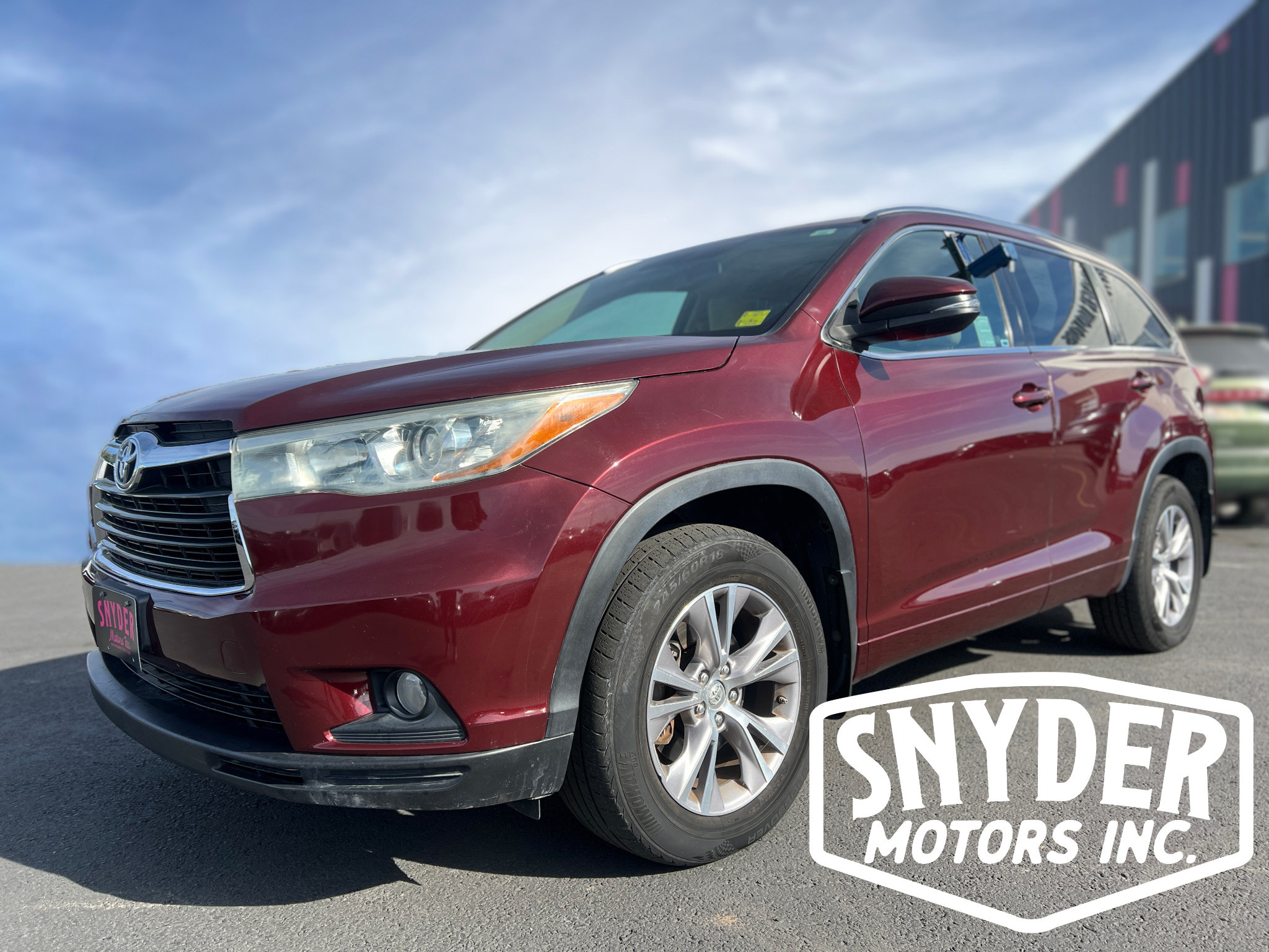 2015 Toyota Highlander XLE
