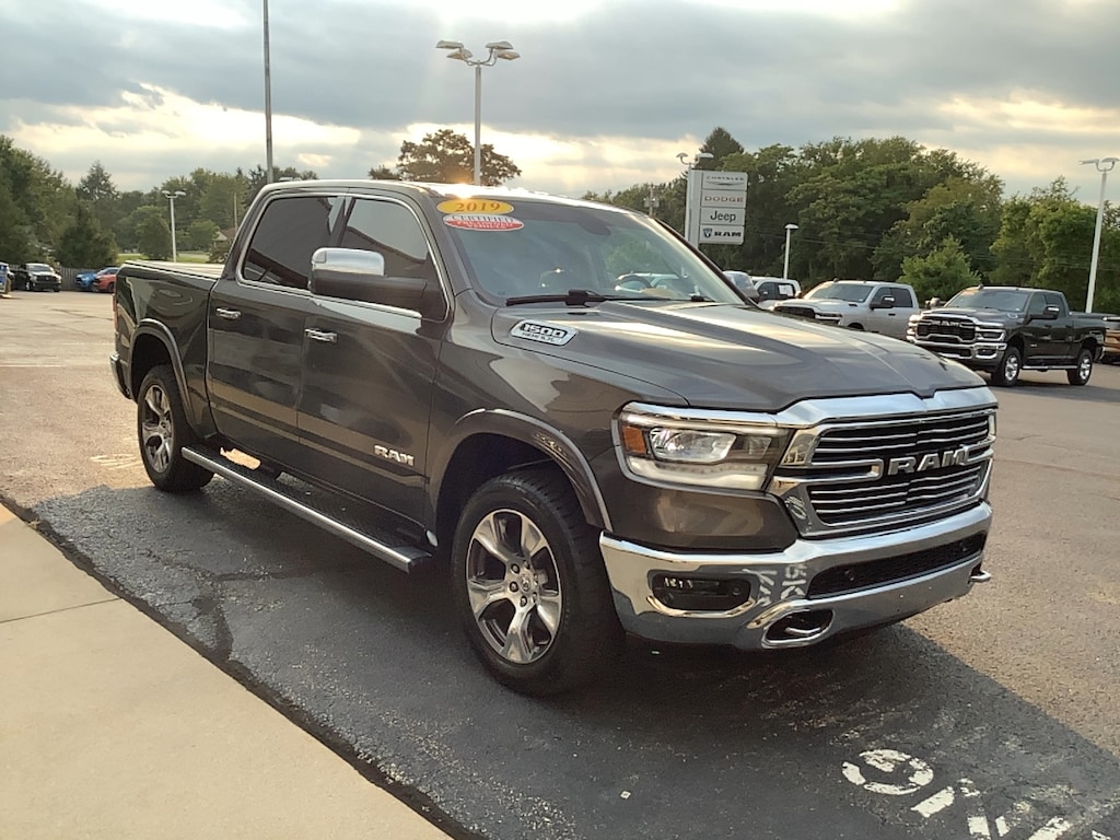 Certified 2019 Ram 1500 Laramie Laramie 4x4 Crew Cab 57 Box