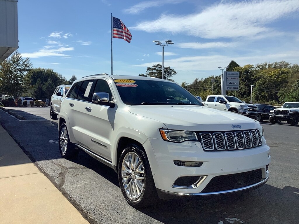 Certified 2018 Jeep Grand Cherokee Summit Summit 4x4