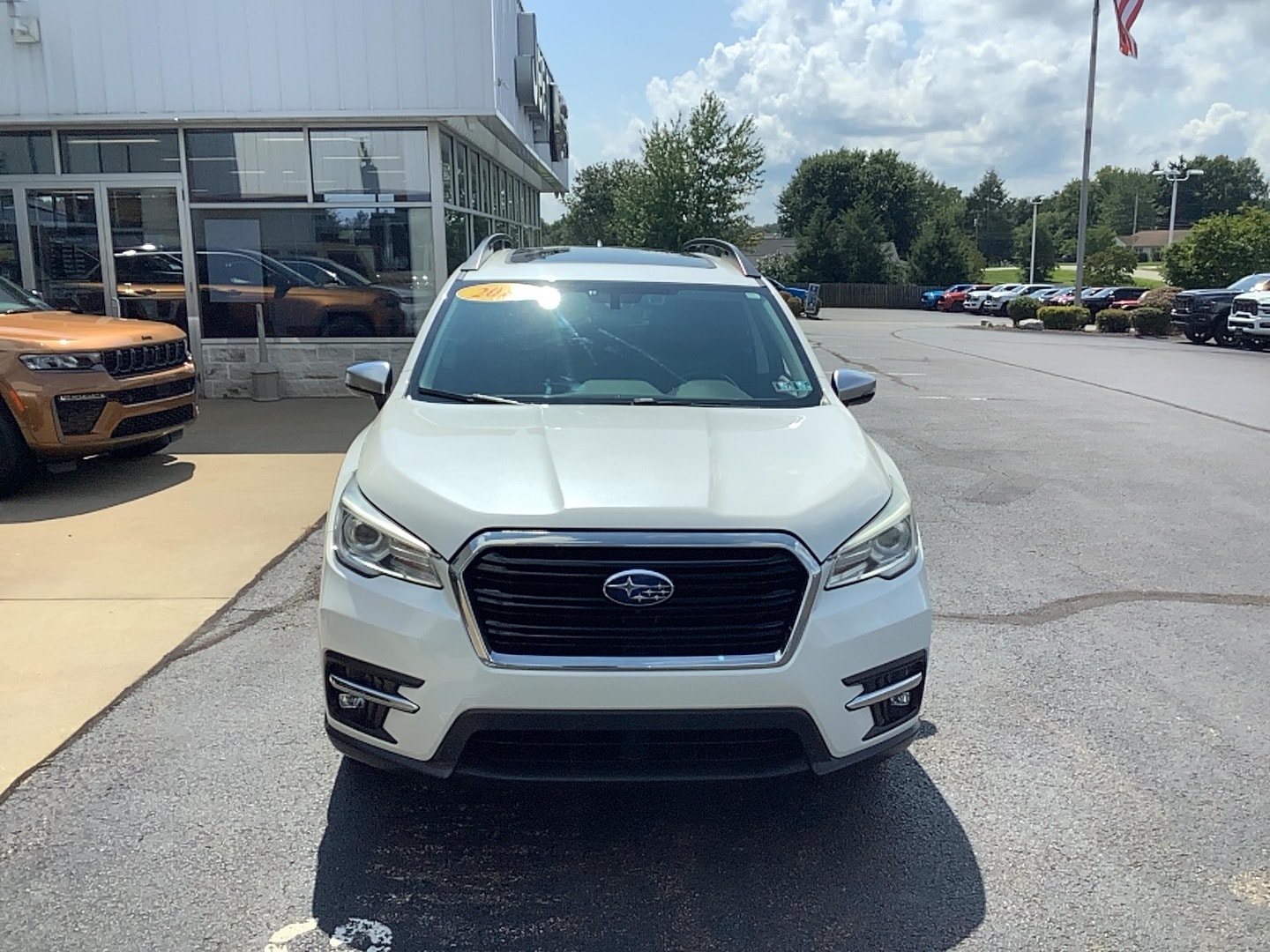 Used 2019 Subaru Ascent Touring with VIN 4S4WMARD0K3438766 for sale in Brownsville, PA