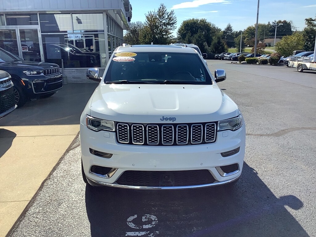 Certified 2018 Jeep Grand Cherokee Summit Summit 4x4