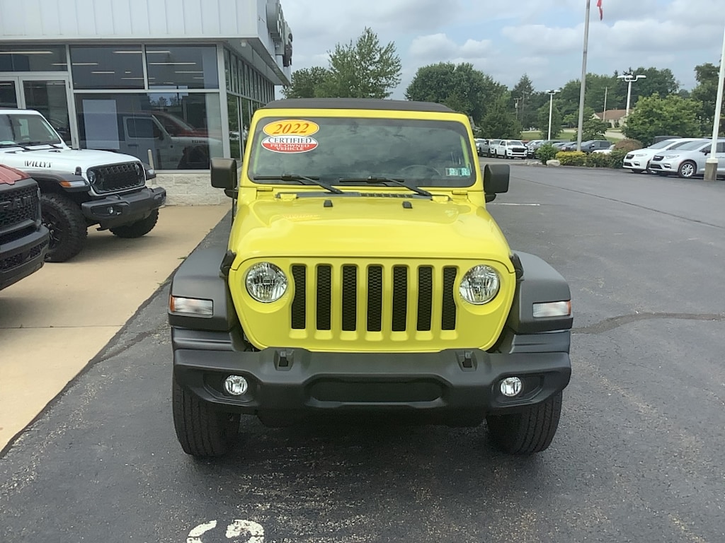 Certified 2022 Jeep Wrangler Sport Sport 4x4