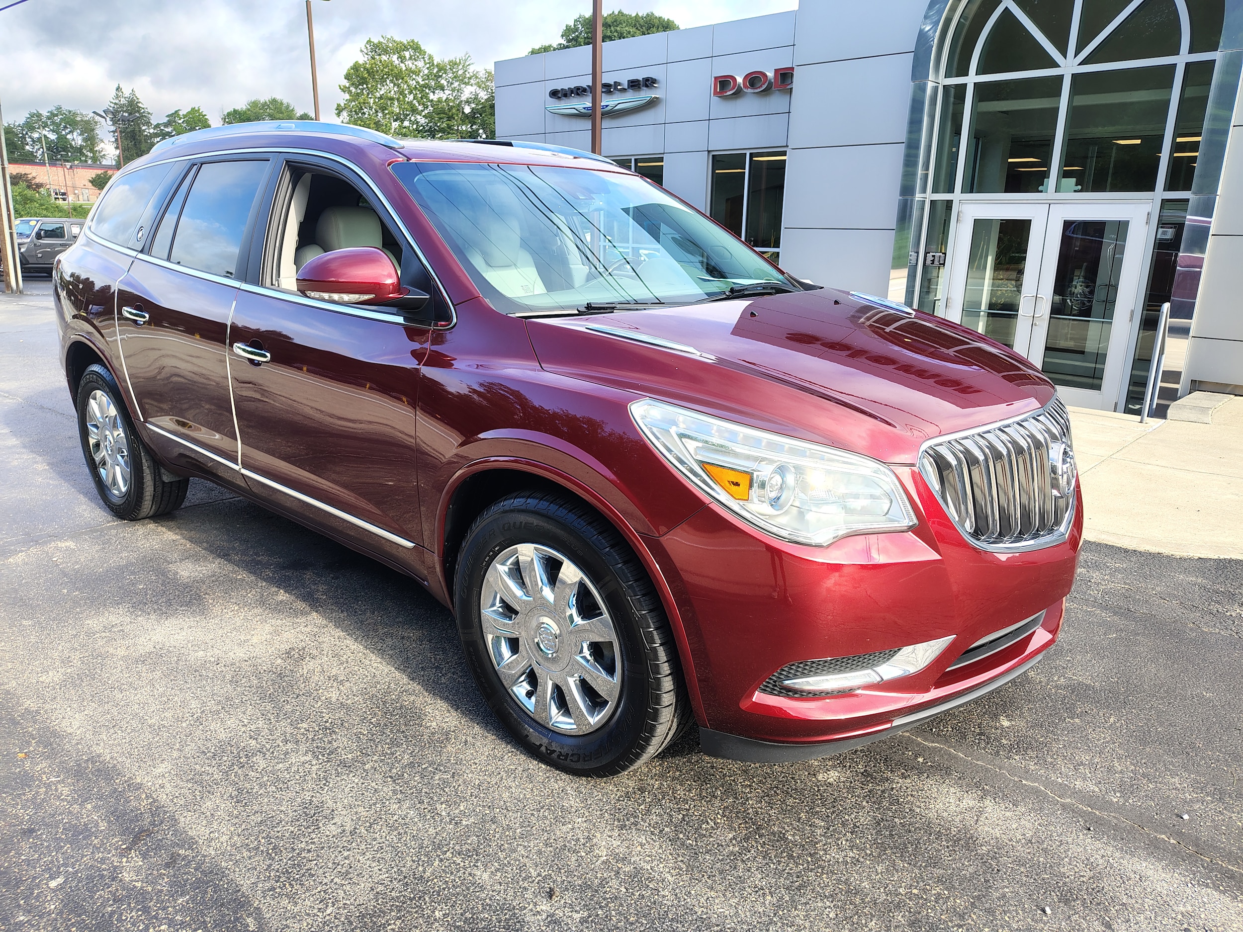 Used 2017 Buick Enclave Premium with VIN 5GAKVCKD3HJ200535 for sale in Carmichaels, PA