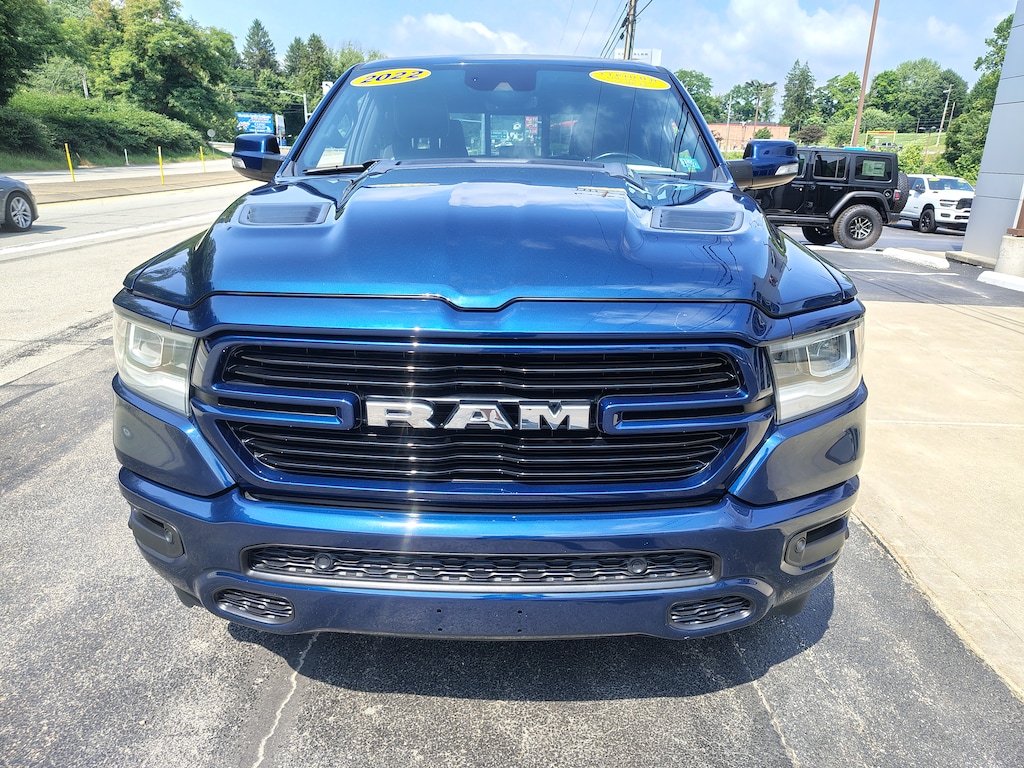 Certified 2022 Ram 1500 Laramie Laramie 4x4 Crew Cab 64 Box