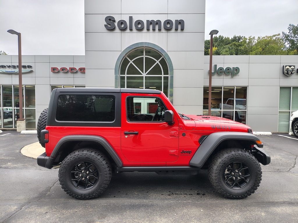 New 2026 Jeep Wrangler 2-DOOR WILLYS Sport Utility