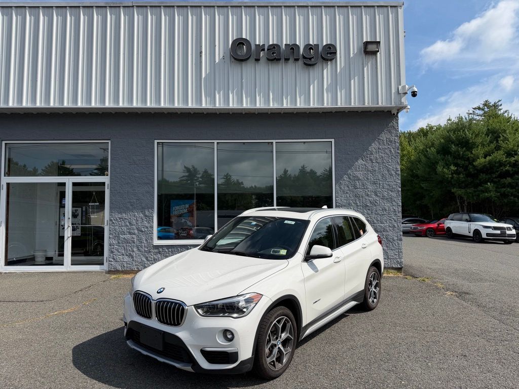 Used 2018 BMW X1 28i with VIN WBXHT3C36J5K24690 for sale in Orange, MA