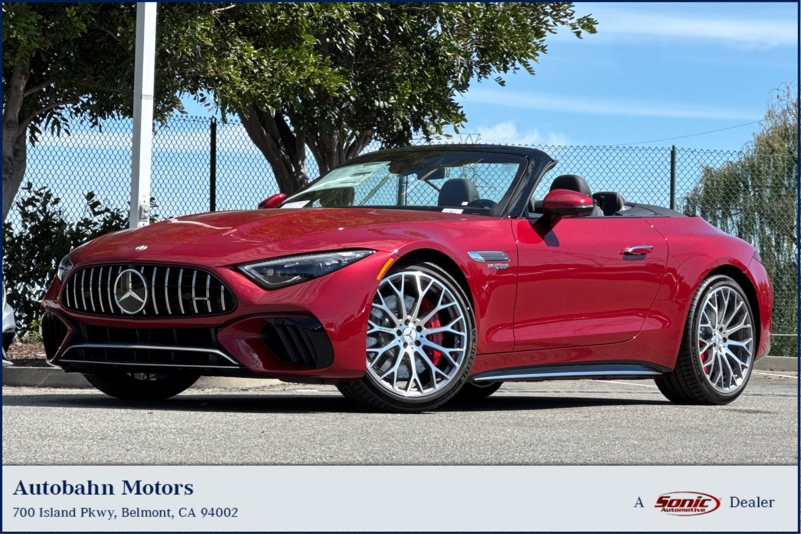 2027 Mercedes-Benz AMG SL 55 4MATIC Convertible