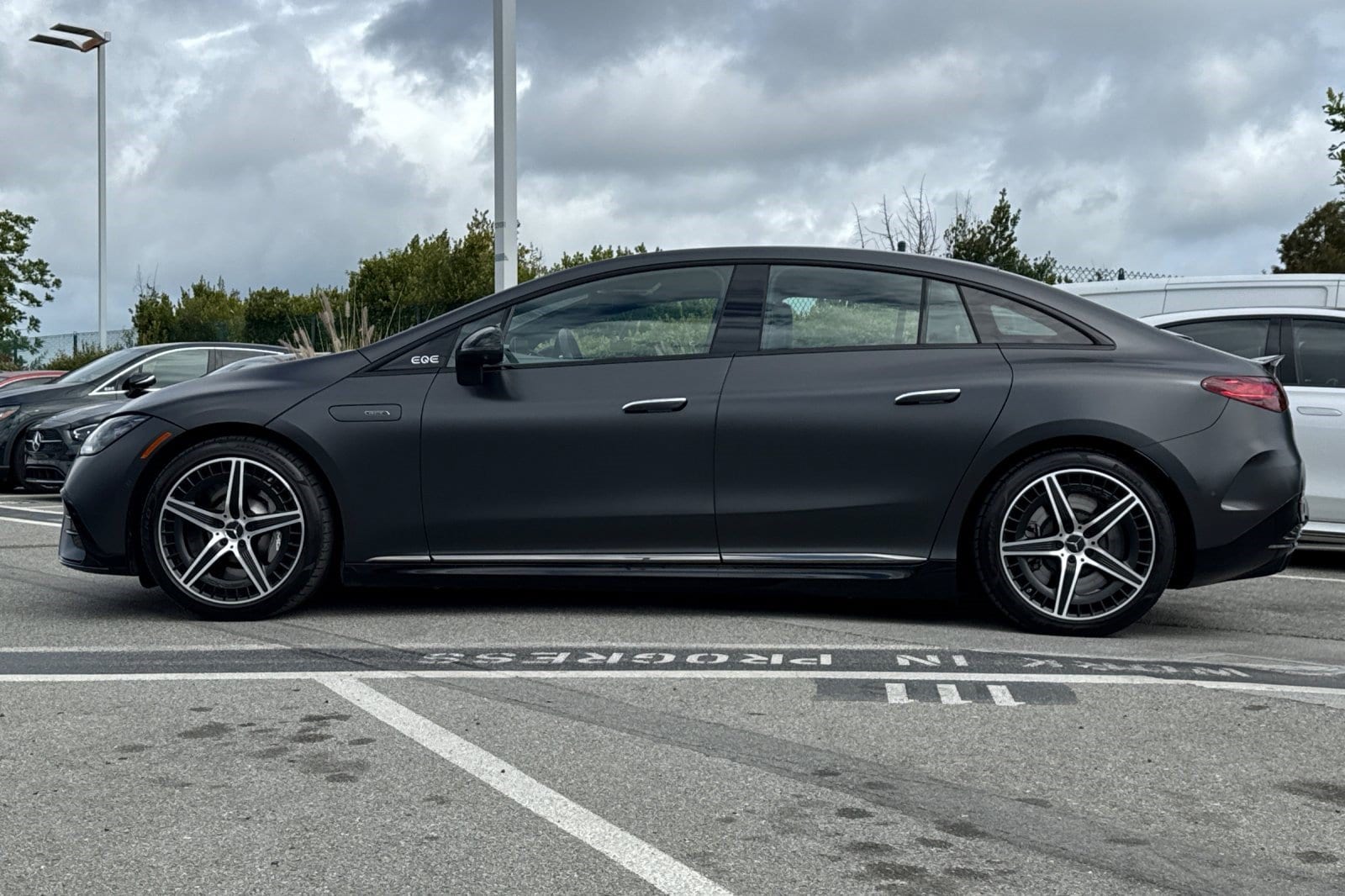Used 2023 Mercedes-Benz EQE AMG EQE 53 with VIN W1KEG5DB3PF022923 for sale in Belmont, CA