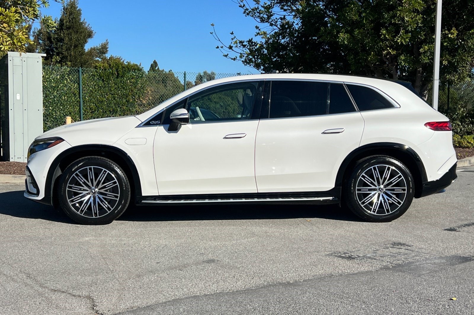 Certified 2023 Mercedes-Benz EQS SUV Base with VIN 4JGDM4EB9PA026166 for sale in Belmont, CA