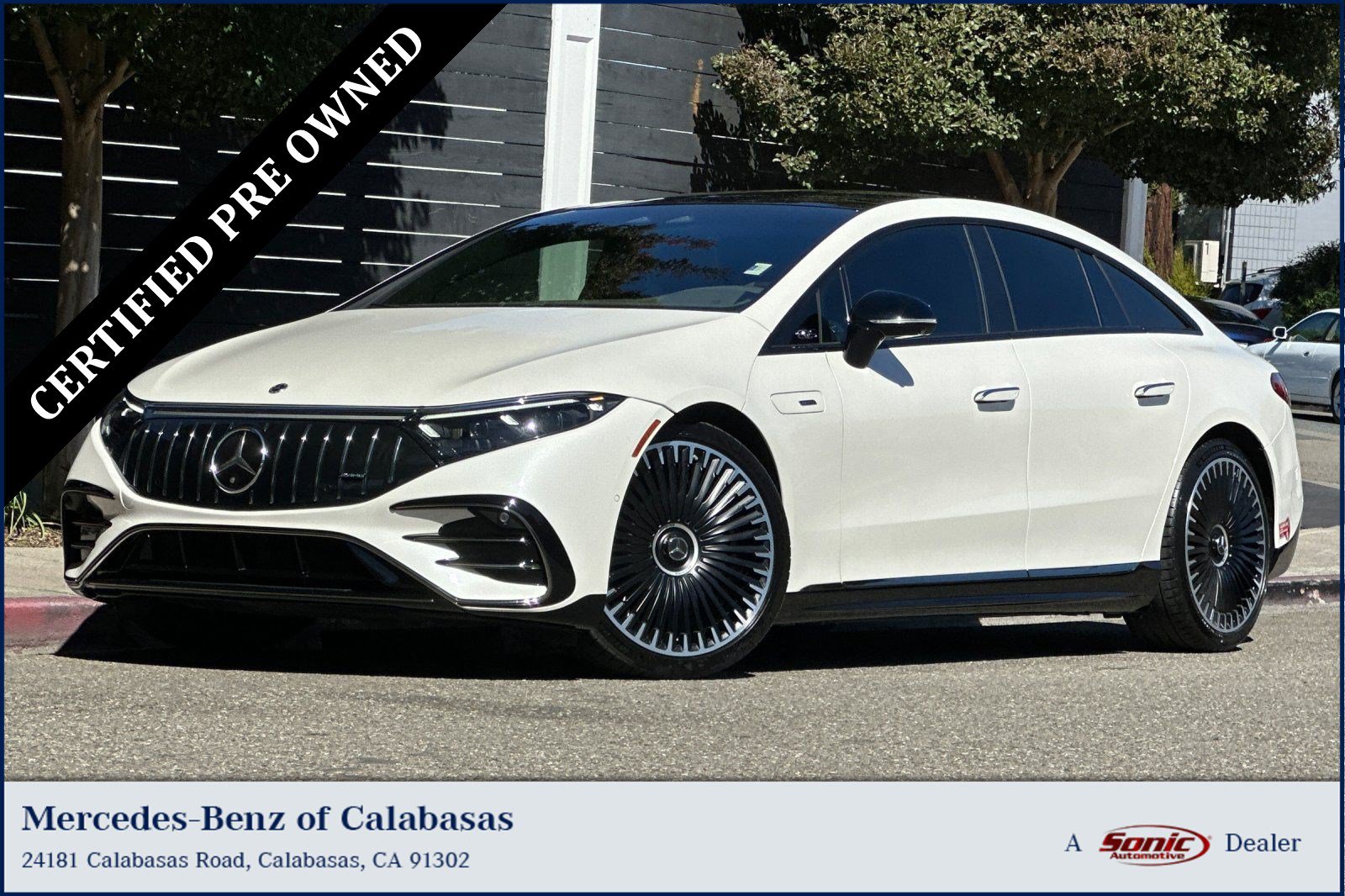 Certified 2023 Mercedes-Benz AMG EQS Base Sedan