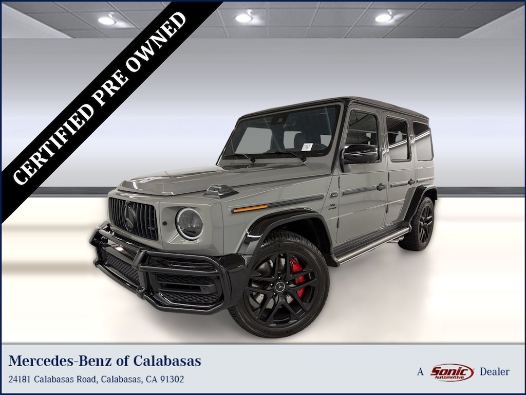 Certified 2023 Mercedes-Benz AMG G 63 SUV
