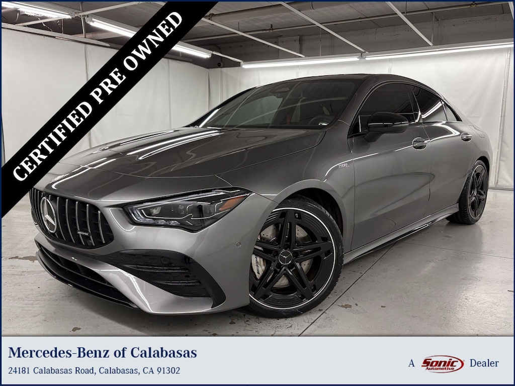 Certified 2025 Mercedes-Benz AMG CLA 35 4MATIC Sedan