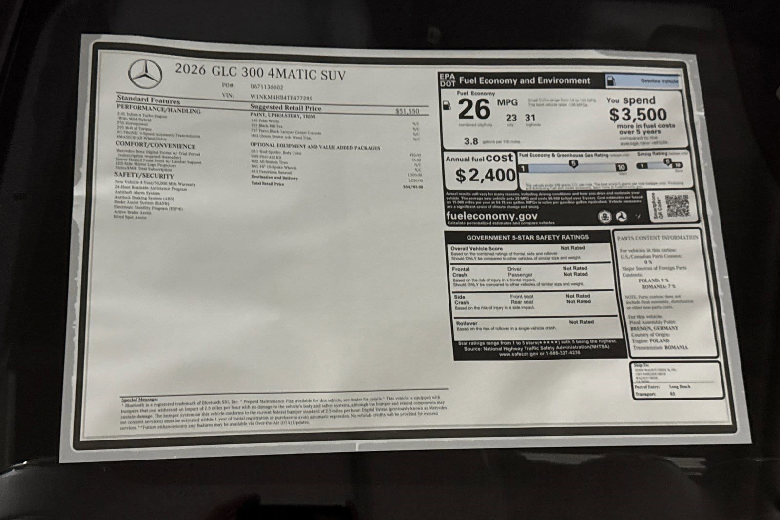 2026 Mercedes-Benz GLC Base - Photo 27