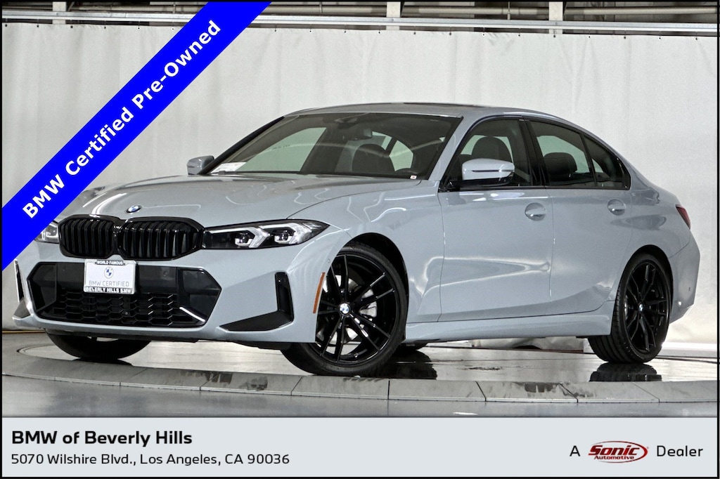 Certified 2023 BMW 330i Sedan