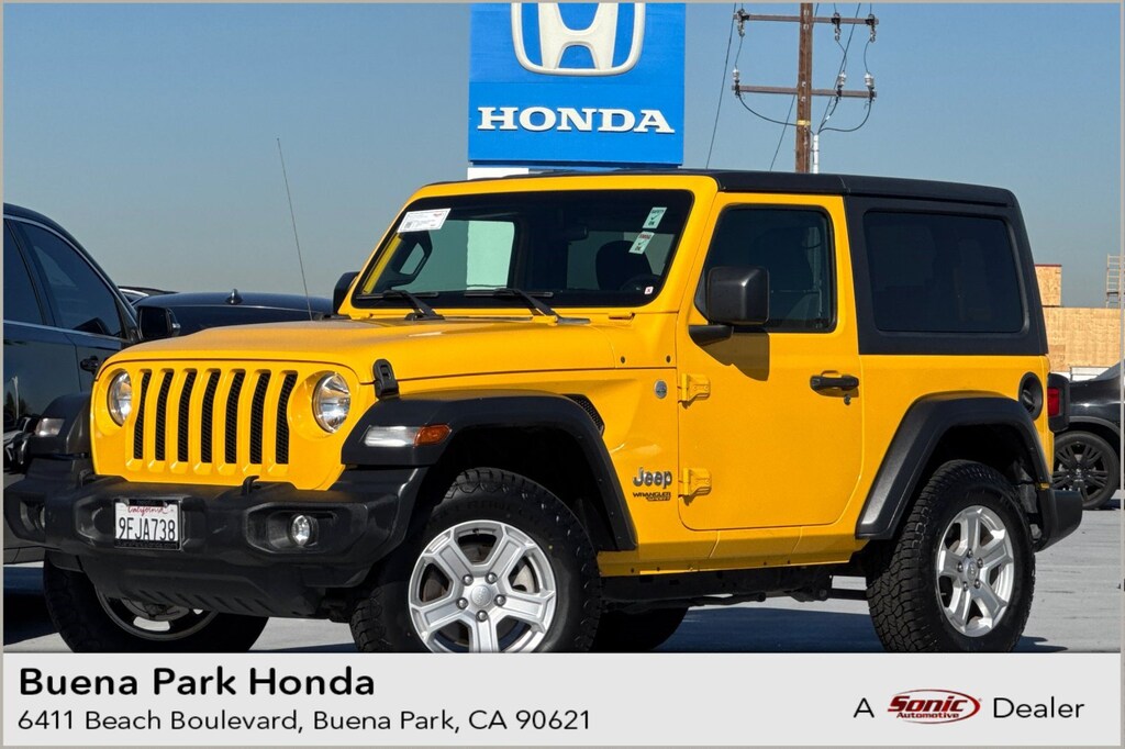 Used 2019 Jeep Wrangler Sport S SUV