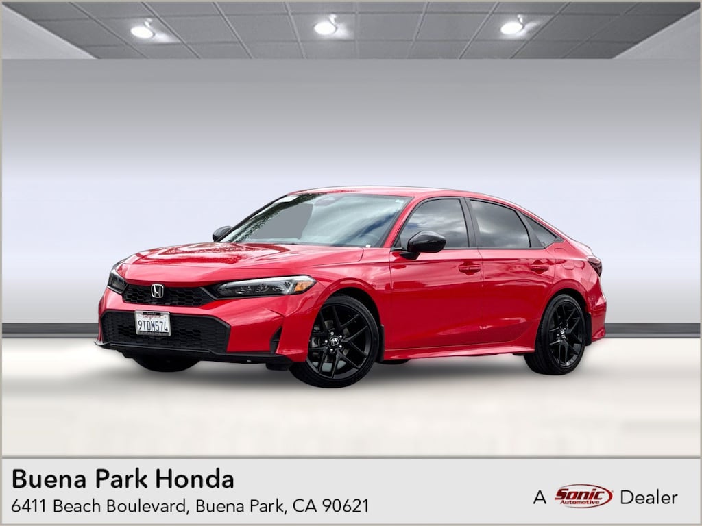 Certified 2025 Honda Civic Sport Sedan