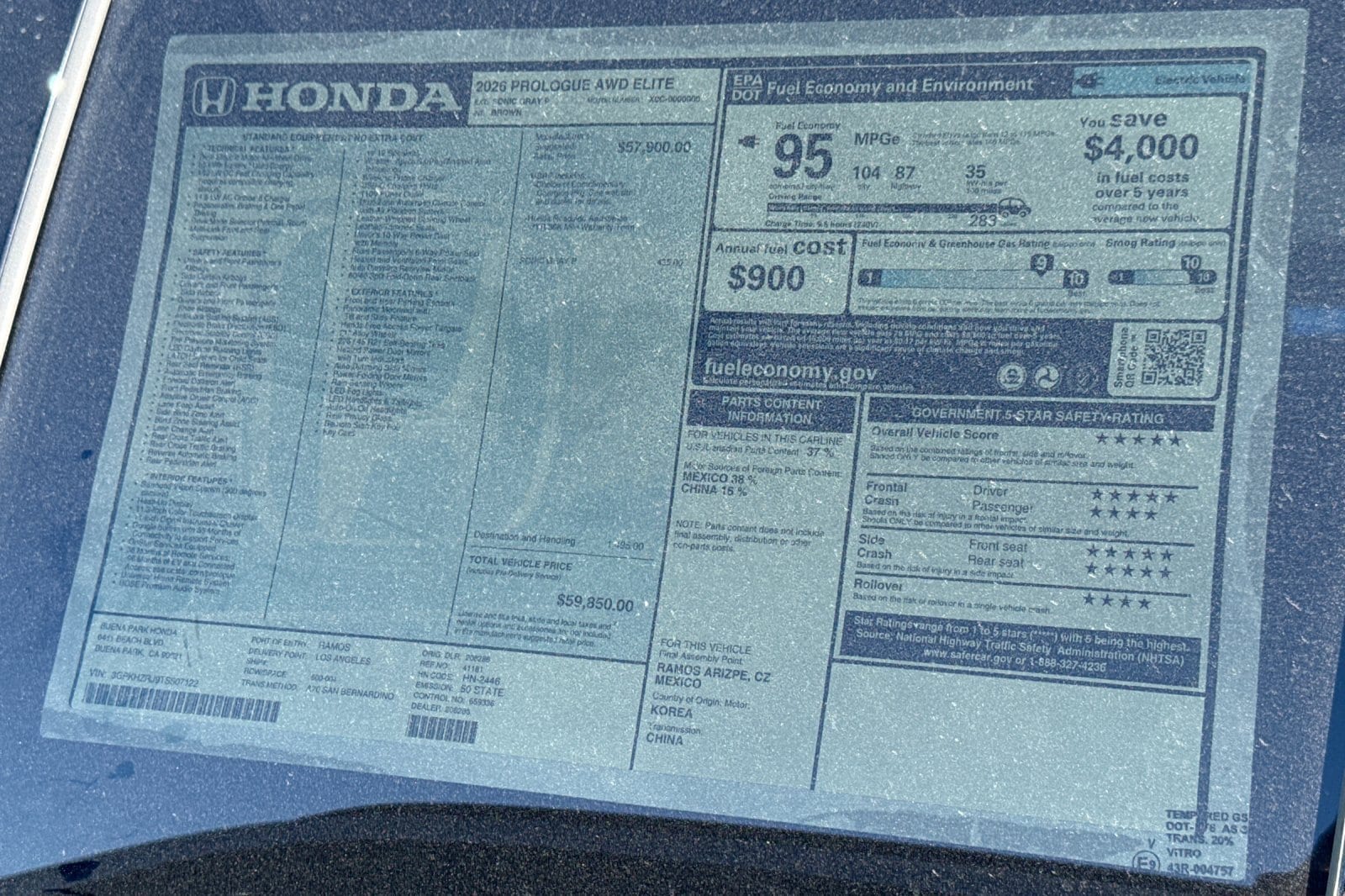 2026 Honda Prologue Elite - Photo 34